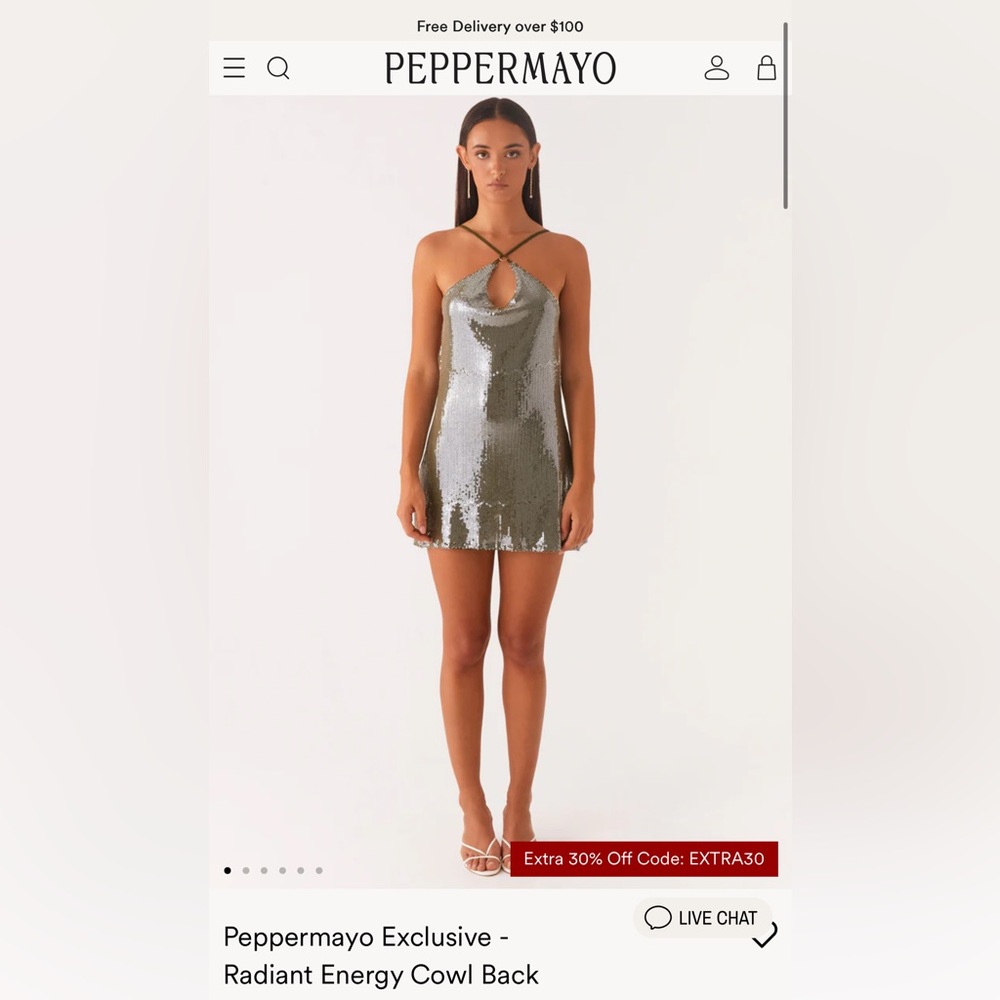 nwt peppermayo mini dress